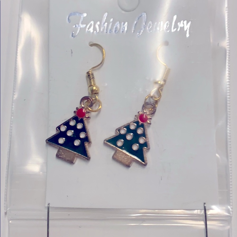 Christmas Tree Earrings